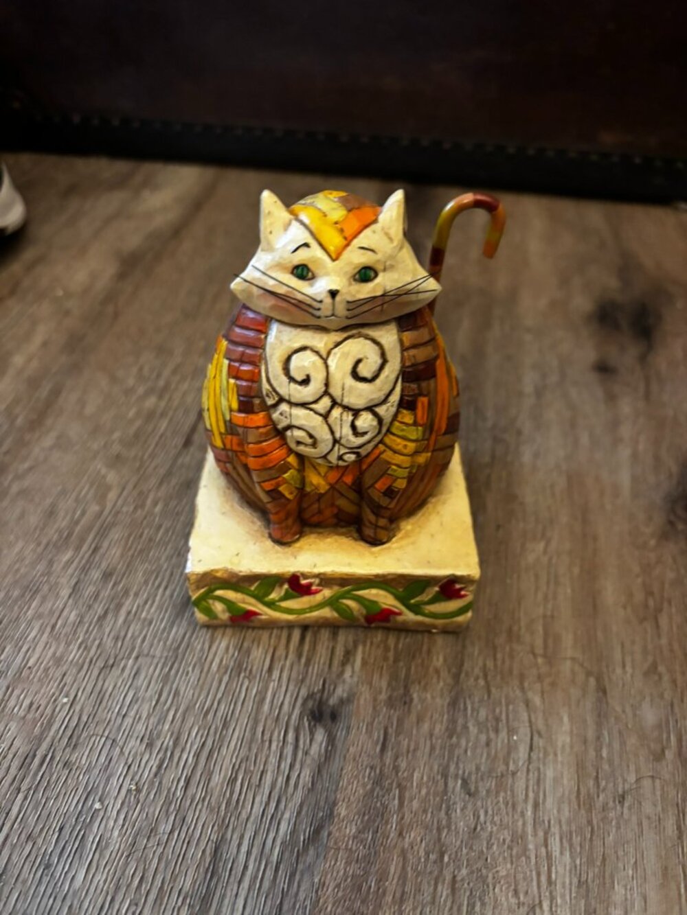 Jim Shore Elijah cat kitten figurine